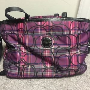 Coach diaper bag